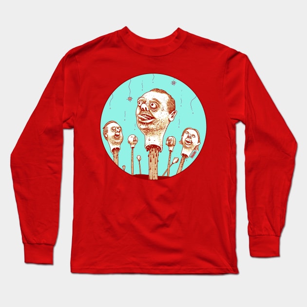 Snowflakes Long Sleeve T-Shirt by tom af brockbrock